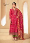 Rashmika By Rangoon Heavy Silk Embroidery Readymade Suits Wholesale Shop In Surat